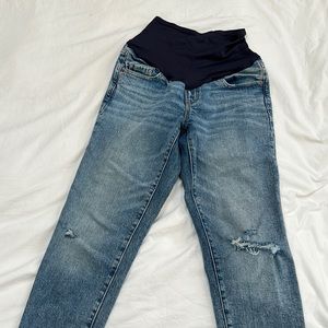 Long maternity jeans